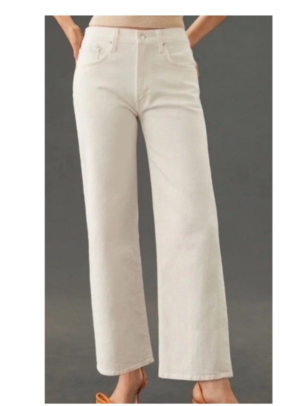 Edwin Marli Ankle Jeans Eggshell Off-White 29
